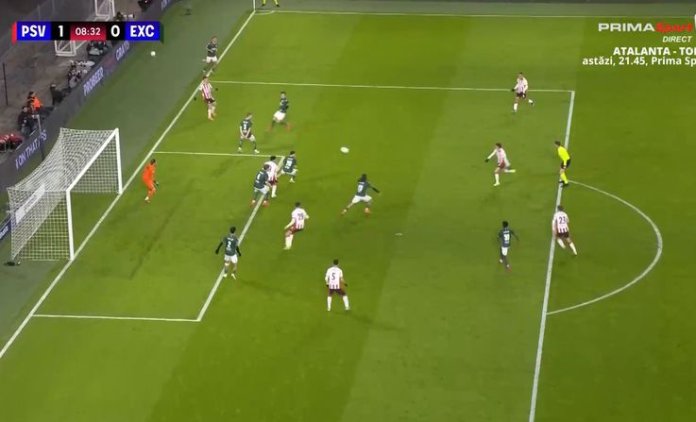 LIVE PSV - Excelsior, startul din 2026 pentru Dennis Man