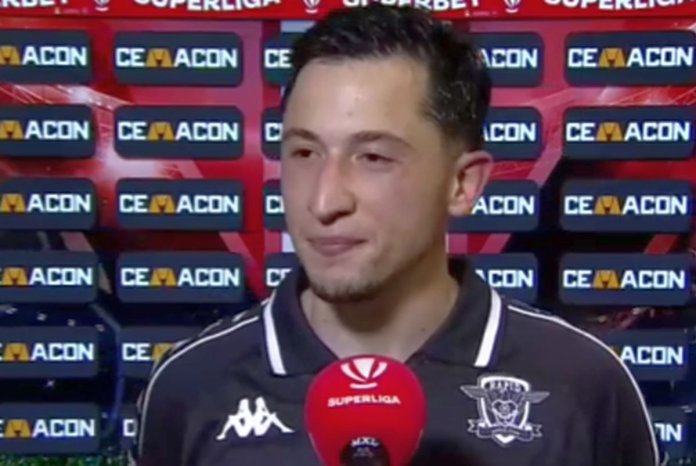 Moruțan a jucat 30 de minute în Superliga și a fost desemnat jucătorul partidei: „Titlul? Cu siguranță este realizabil. Doresc să îmbunătățesc continuu evoluția mea.”