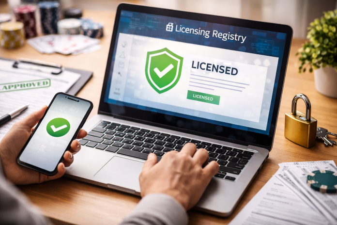 Cum verifici dacă un cazinou online are licență valabilă în 2026