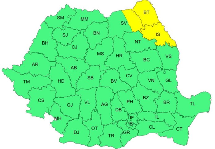 Atenționare meteorologică: ANM a publicat un cod galben pentru furtuni, vânturi violente și rafale puternice. Regiunile impactate și prognoza...