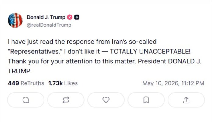 „Inacceptabil”. Prima reacție a lui Trump după reacția Iranului la oferta SUA de...