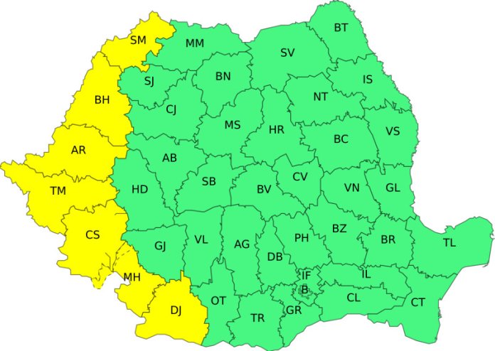Val de căldură intensă în România: când se consemnează temperaturile maxime și care sunt zonele cele mai afectate...
