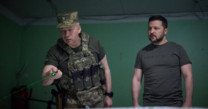 Volodimir Zelenski l-a demis pe Oleksandr Sîrski, șeful Armatei ucrainene.