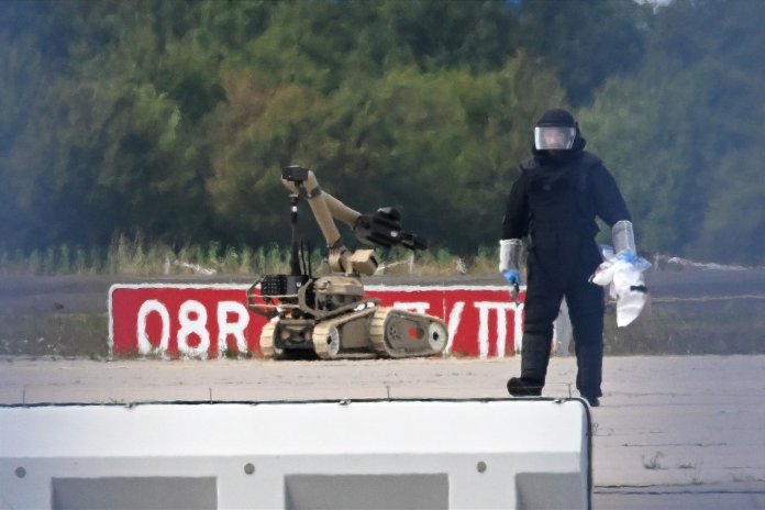 Infiltrare fără precedent în Europa: o dronă rusească umplută cu explozibil Semtex a intrat pe aeroportul din Leipzig, Germania